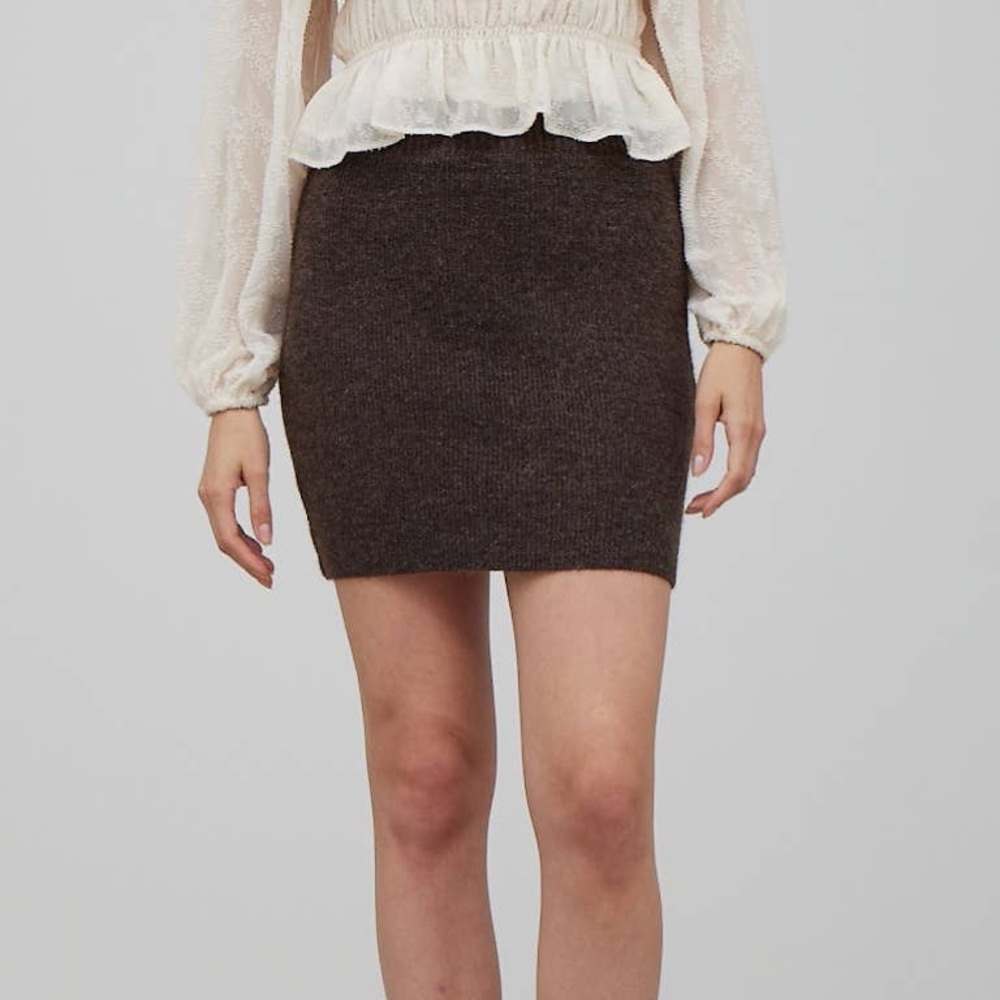 Knit Mini Skirt
